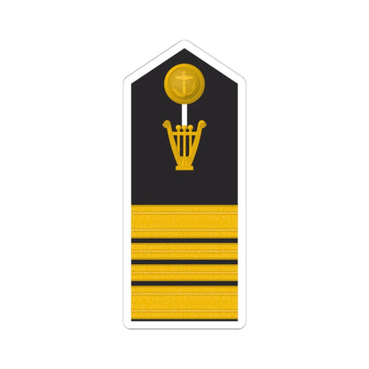 MDS 44 Stabskapitänleutnant Mus (Military Rank) STICKER Vinyl Kiss-Cut Decal 6 Inch White - The Sticker Space