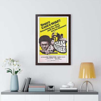 MEAN MOTHER 1973 - Framed Movie Poster-The Sticker Space