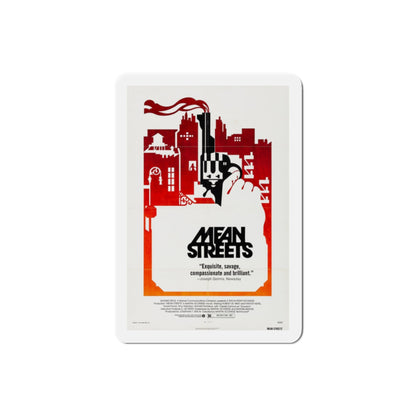 Mean Streets 1973 Movie Poster Die-Cut Magnet-2 Inch-The Sticker Space