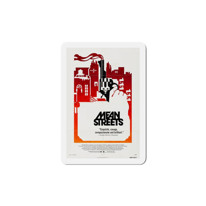 Mean Streets 1973 Movie Poster Die-Cut Magnet-5 Inch-The Sticker Space