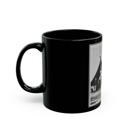 Meat For The Army (U.S. Civil War) Black Coffee Mug-The Sticker Space