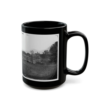 Mechanicsville, Va. Ellerson's Mill (U.S. Civil War) Black Coffee Mug-The Sticker Space