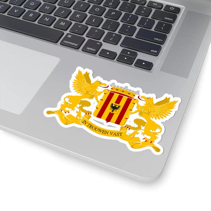 Mechelen wapen 1 (Belgium) (Coat of Arms) STICKER Vinyl Kiss-Cut Decal - The Sticker Space