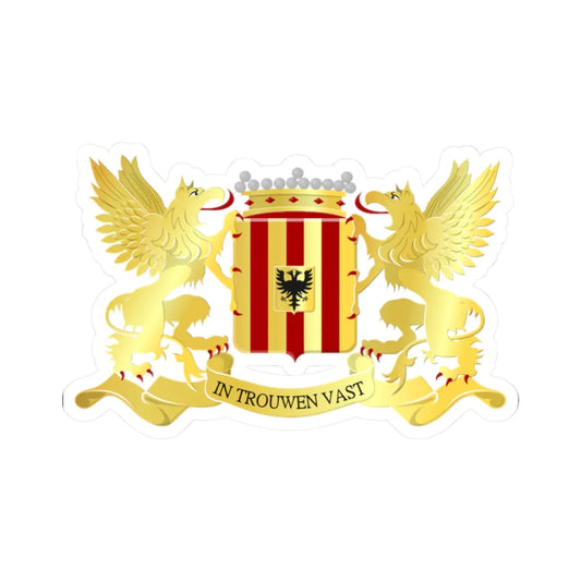 Mechelen wapen 2 (Belgium) (Coat of Arms) STICKER Vinyl Kiss-Cut Decal 2 Inch White - The Sticker Space