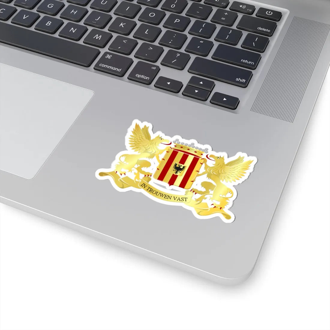 Mechelen wapen 2 (Belgium) (Coat of Arms) STICKER Vinyl Kiss-Cut Decal - The Sticker Space