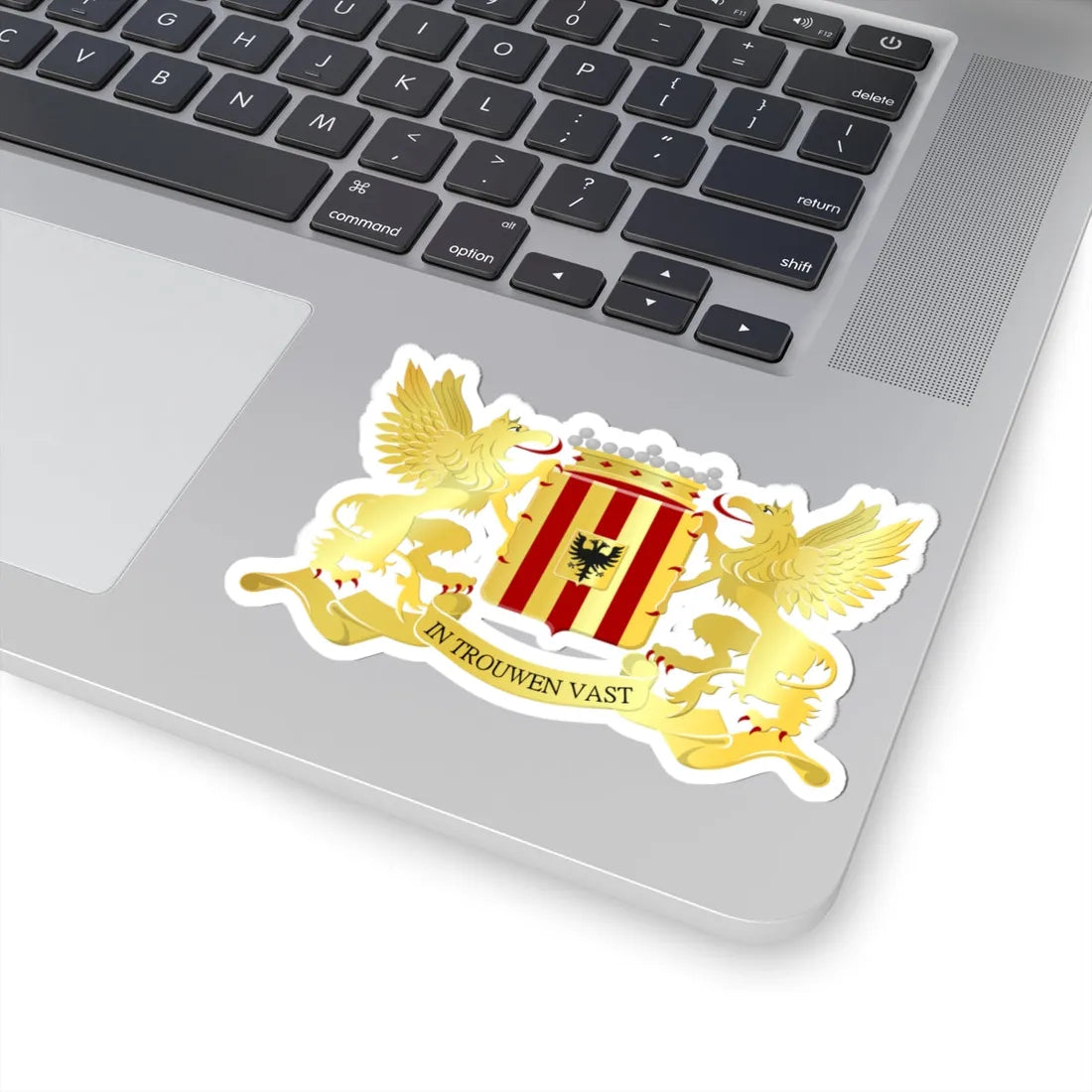 Mechelen wapen 2 (Belgium) (Coat of Arms) STICKER Vinyl Kiss-Cut Decal - The Sticker Space