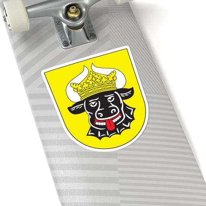 Mecklenburg Arms (Denmark) (Coat of Arms) STICKER Vinyl Kiss-Cut Decal - The Sticker Space