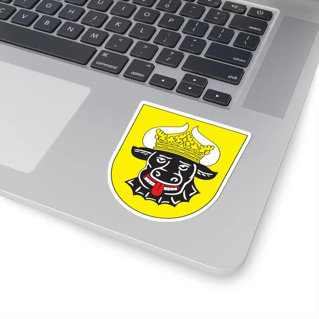 Mecklenburg Arms (Denmark) (Coat of Arms) STICKER Vinyl Kiss-Cut Decal - The Sticker Space