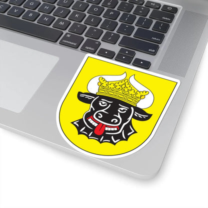 Mecklenburg Arms (Denmark) (Coat of Arms) STICKER Vinyl Kiss-Cut Decal - The Sticker Space