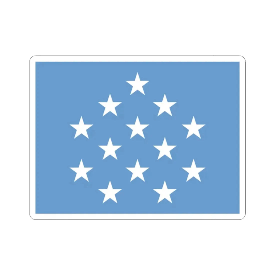 Medal of Honor Flag (United States) STICKER Vinyl Kiss-Cut Decal 2 Inch White - The Sticker Space