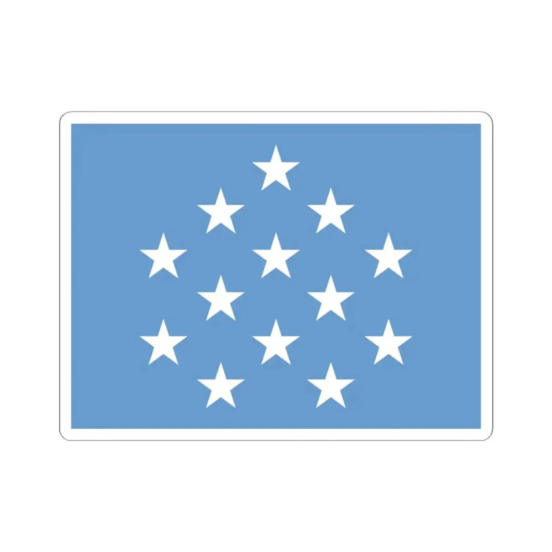 Medal of Honor Flag (United States) STICKER Vinyl Kiss-Cut Decal 3 Inch White - The Sticker Space