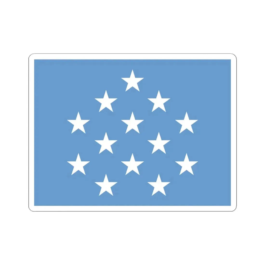 Medal of Honor Flag (United States) STICKER Vinyl Kiss-Cut Decal 4 Inch White - The Sticker Space