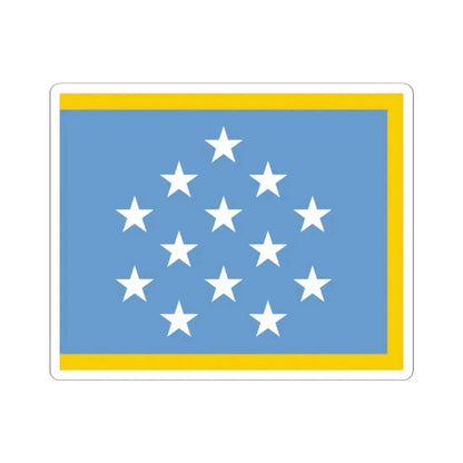 Medal of Honor Flag with Gold Fringe (United States) STICKER Vinyl Kiss-Cut Decal 2 Inch White - The Sticker Space