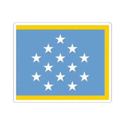 Medal of Honor Flag with Gold Fringe (United States) STICKER Vinyl Kiss-Cut Decal 4 Inch White - The Sticker Space