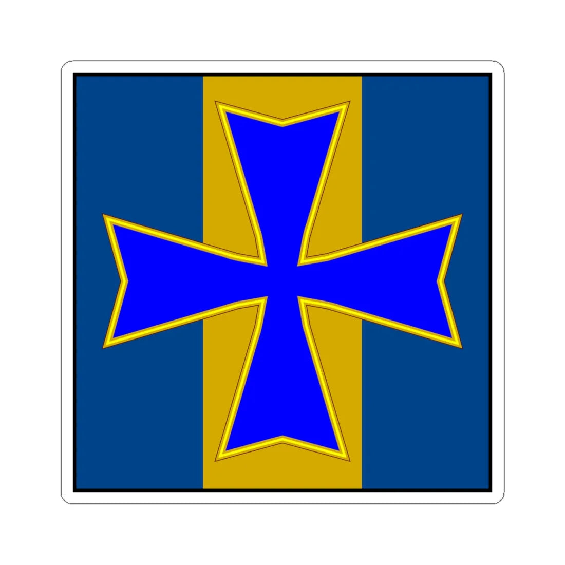 Medalla al Merito Militar Mexico (Mexico) (Coat of Arms) STICKER Vinyl Kiss-Cut Decal 4 Inch White - The Sticker Space