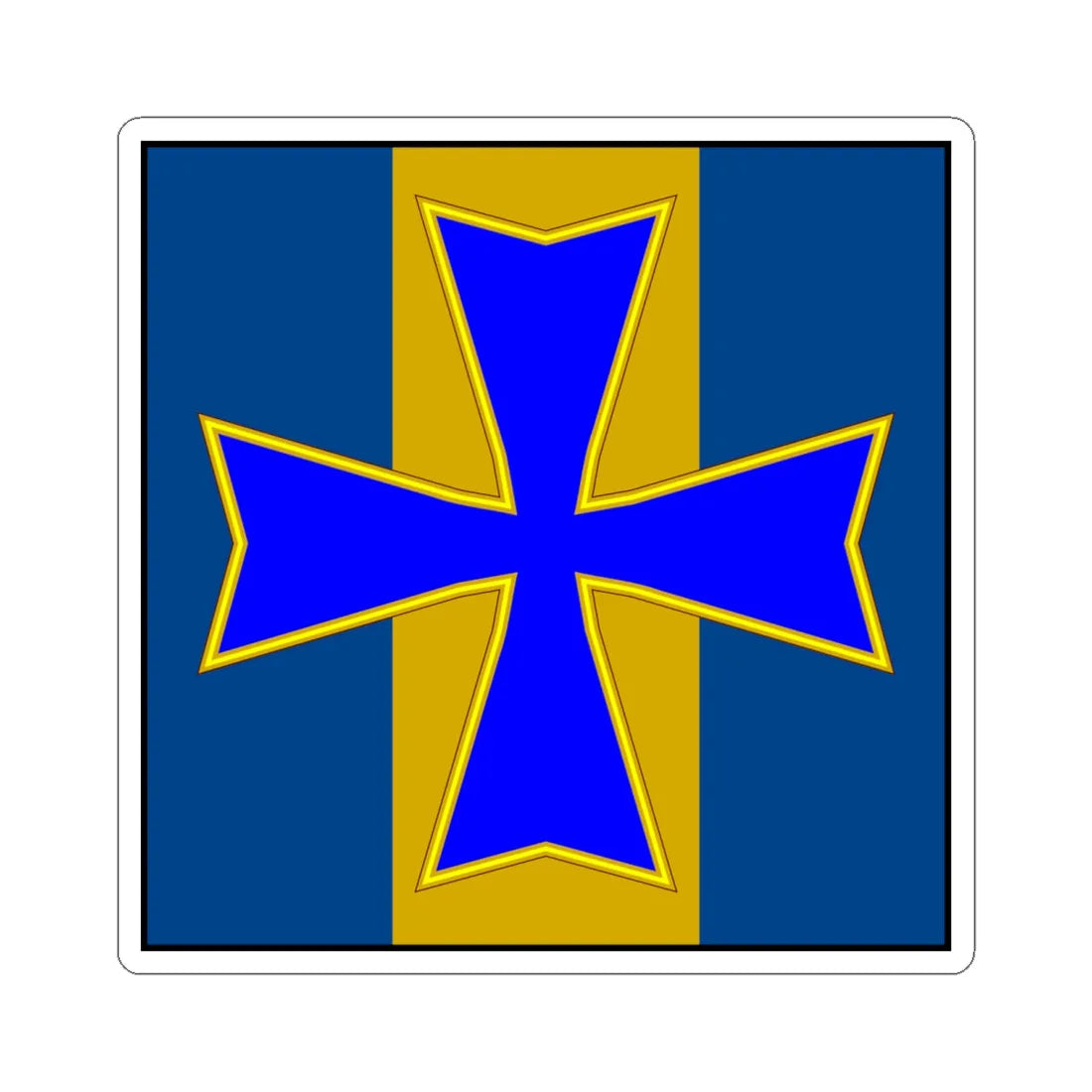 Medalla al Merito Militar Mexico (Mexico) (Coat of Arms) STICKER Vinyl Kiss-Cut Decal 6 Inch White - The Sticker Space