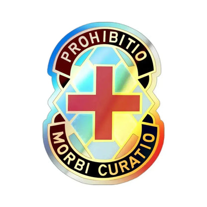 MEDDAC Augsburg (U.S. Army) Holographic STICKER Die-Cut Vinyl Decal 2 Inch Holographic - The Sticker Space