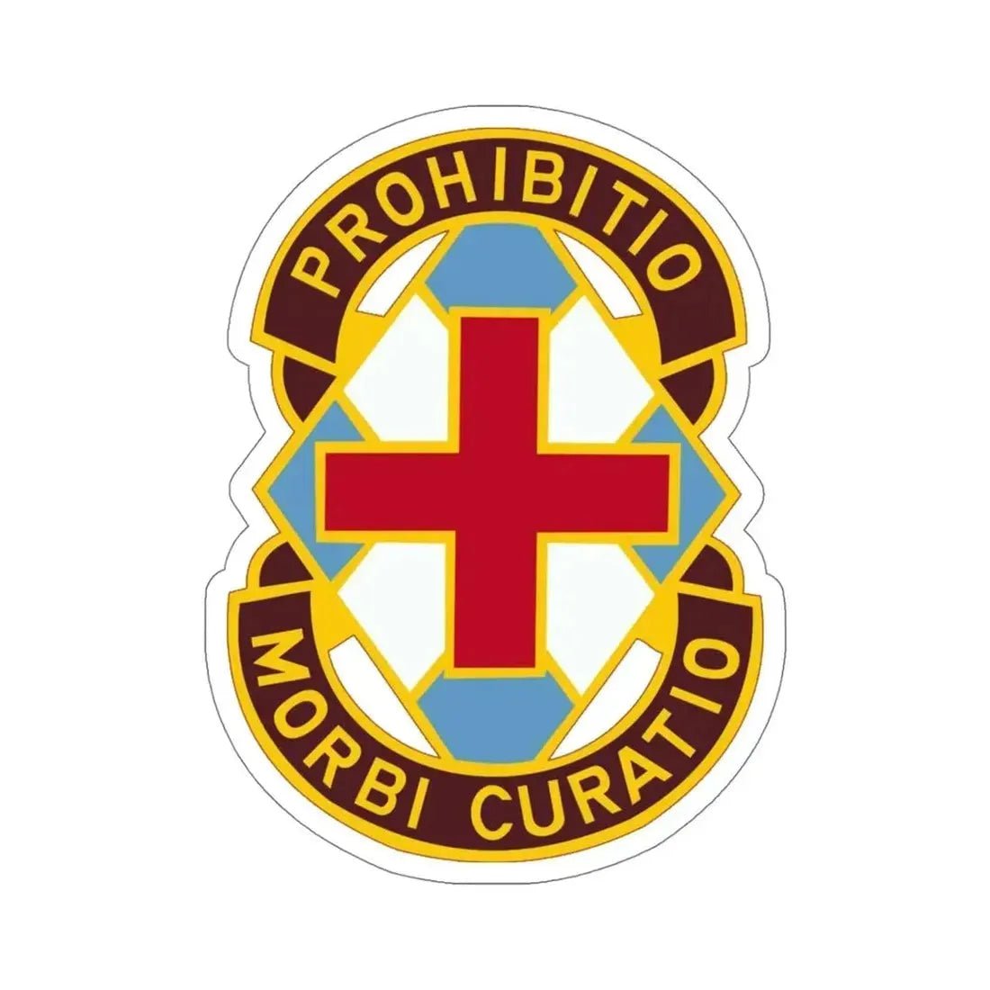 MEDDAC Augsburg (U.S. Army) STICKER Vinyl Die-Cut Decal 5 Inch - The Sticker Space