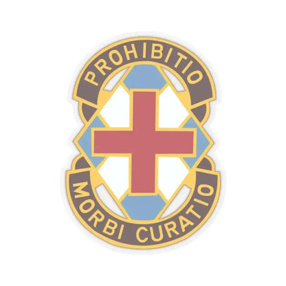 MEDDAC Augsburg US (U.S. Army) STICKER Vinyl Kiss-Cut Decal 2 Inch Transparent - The Sticker Space