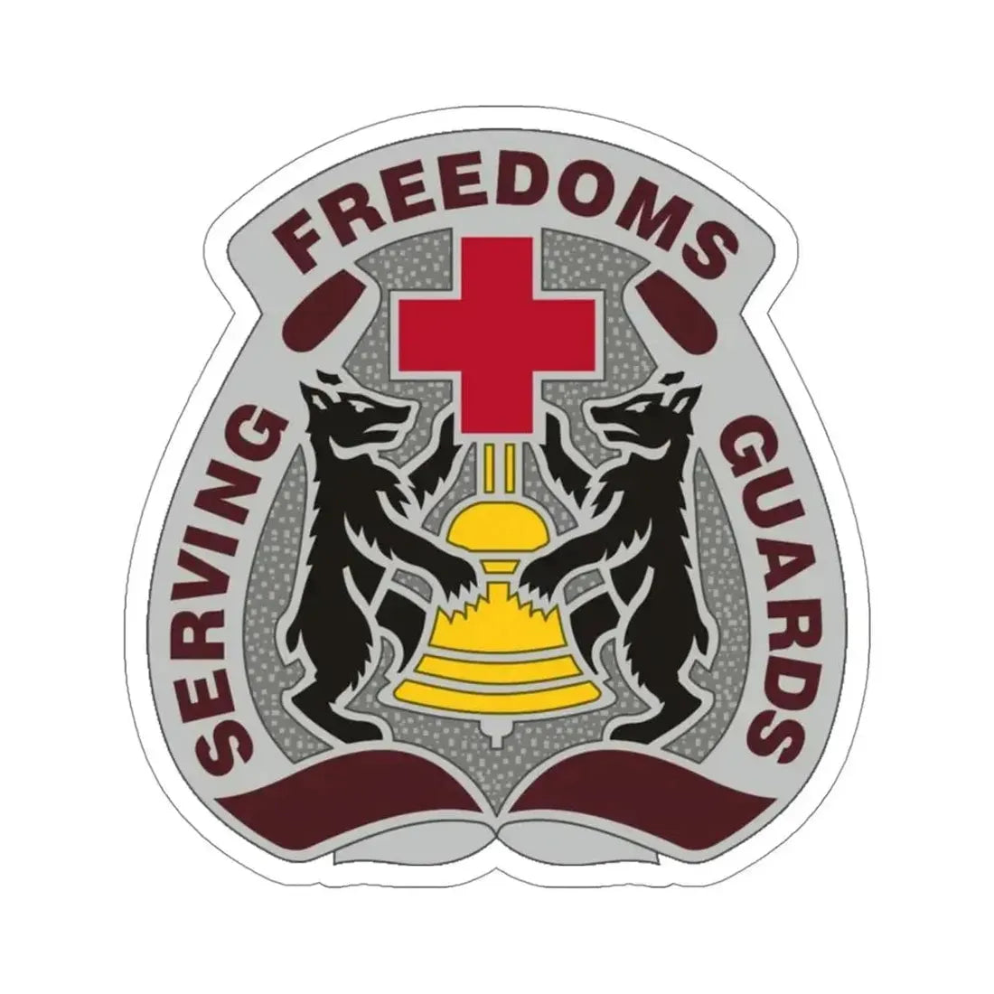 MEDDAC Berlin (U.S. Army) STICKER Vinyl Die-Cut Decal 4 Inch - The Sticker Space