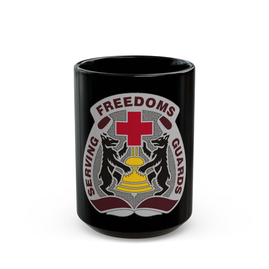MEDDAC Berlin US (U.S. Army) Black Coffee Mug-15oz-The Sticker Space
