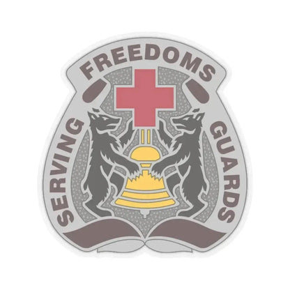 MEDDAC Berlin US (U.S. Army) STICKER Vinyl Kiss-Cut Decal 3 Inch Transparent - The Sticker Space