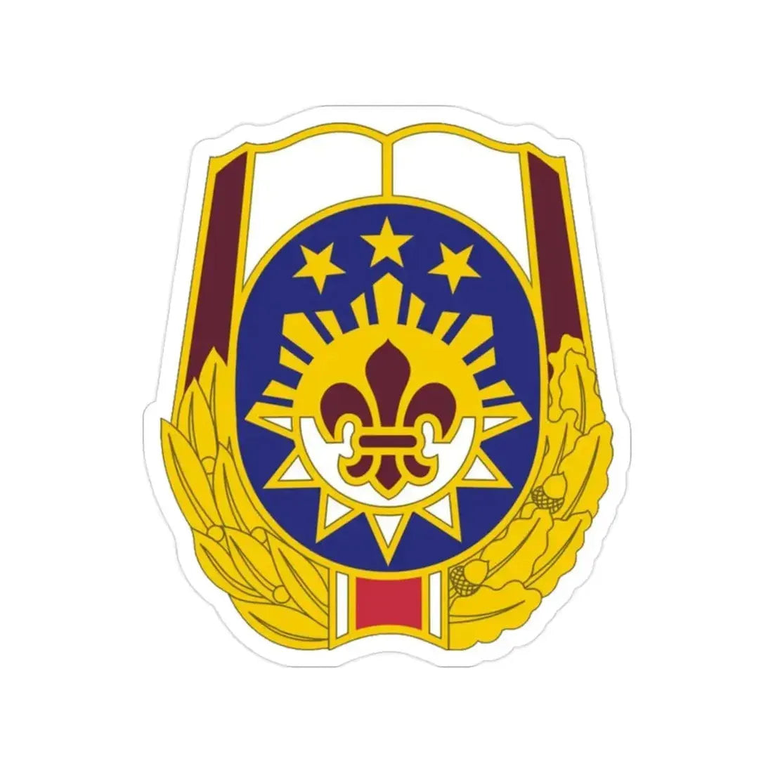 MEDDAC Fort Irwin (U.S. Army) Transparent STICKER Die-Cut Vinyl Decal 2 Inch - The Sticker Space