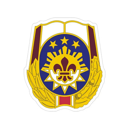 MEDDAC Fort Irwin (U.S. Army) Transparent STICKER Die-Cut Vinyl Decal 4 Inch - The Sticker Space