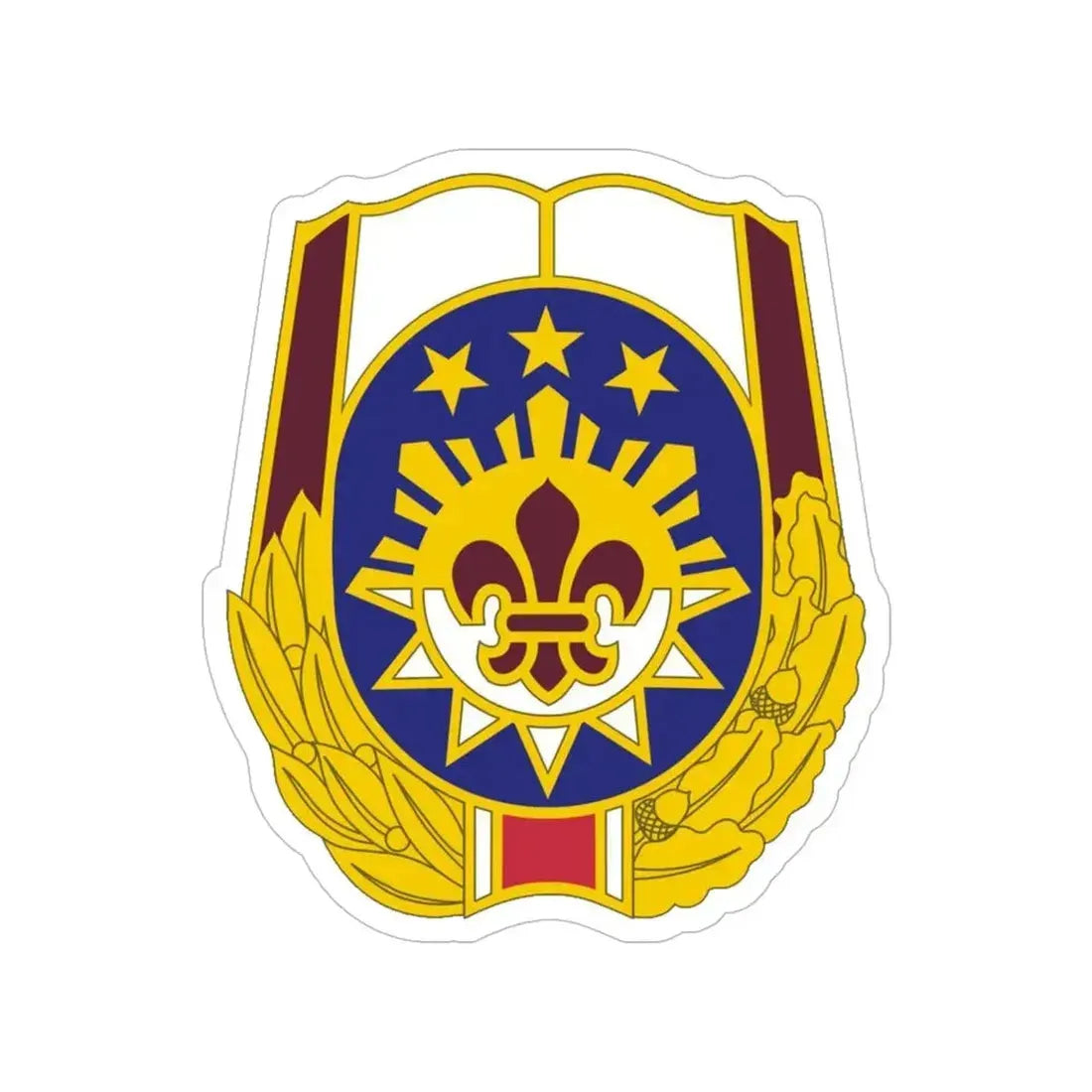 MEDDAC Fort Irwin (U.S. Army) Transparent STICKER Die-Cut Vinyl Decal 6 Inch - The Sticker Space