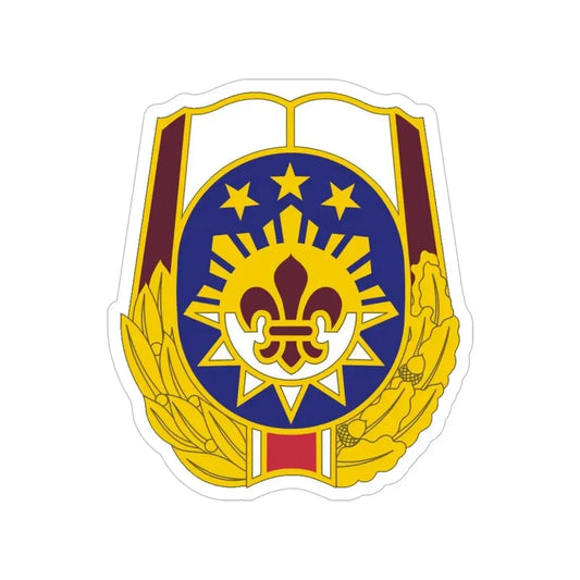 MEDDAC Fort Irwin (U.S. Army) Transparent STICKER Die-Cut Vinyl Decal 6 Inch - The Sticker Space