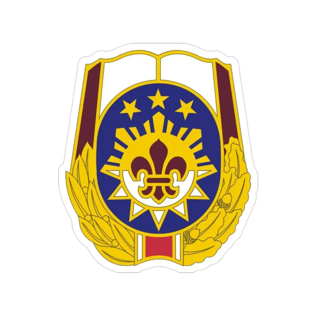 MEDDAC Fort Irwin (U.S. Army) Transparent STICKER Die-Cut Vinyl Decal - The Sticker Space