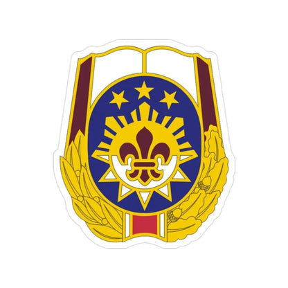 MEDDAC Fort Irwin (U.S. Army) Transparent STICKER Die-Cut Vinyl Decal - The Sticker Space