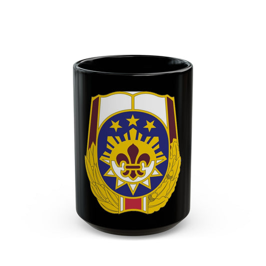 MEDDAC Fort Irwin US (U.S. Army) Black Coffee Mug-15oz-The Sticker Space