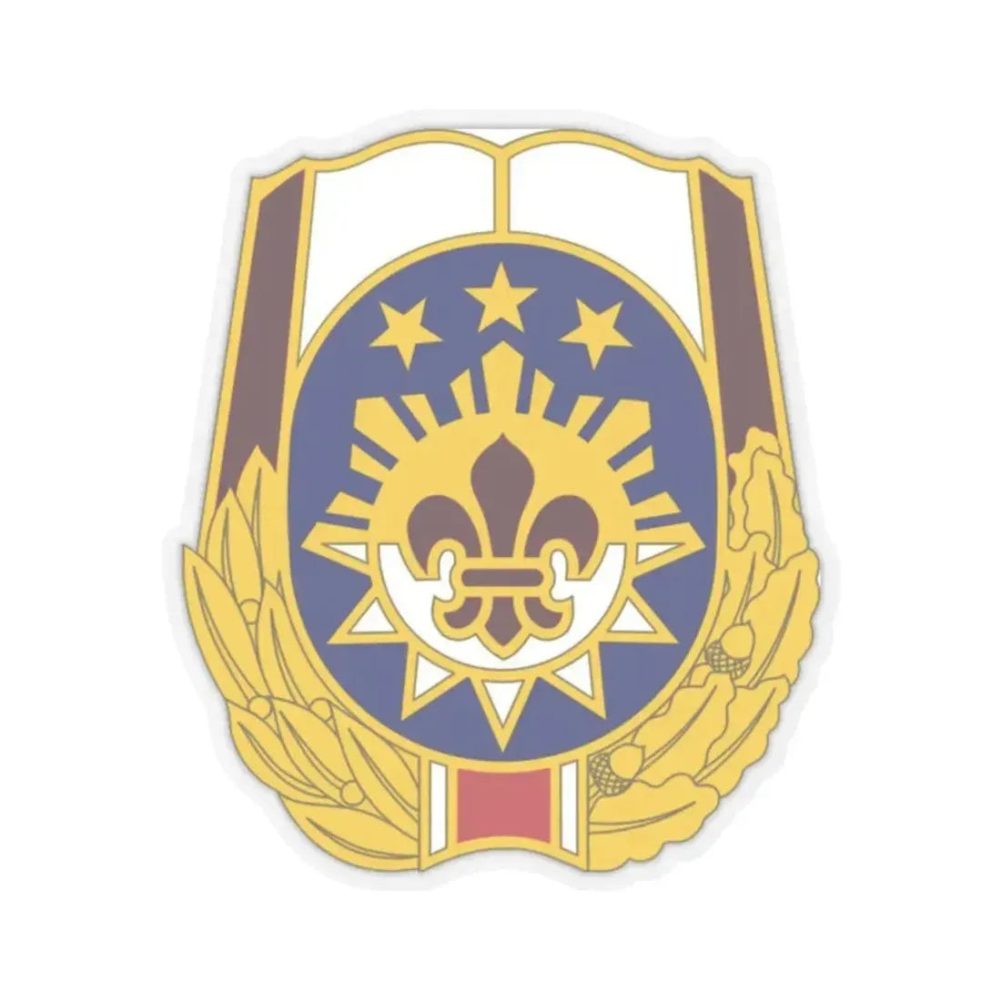 MEDDAC Fort Irwin US (U.S. Army) STICKER Vinyl Kiss-Cut Decal 2 Inch Transparent - The Sticker Space