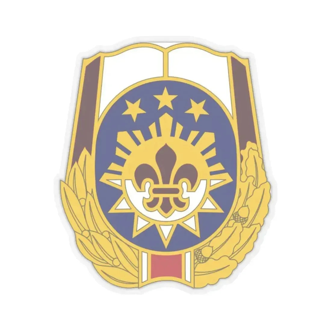 MEDDAC Fort Irwin US (U.S. Army) STICKER Vinyl Kiss-Cut Decal 3 Inch Transparent - The Sticker Space