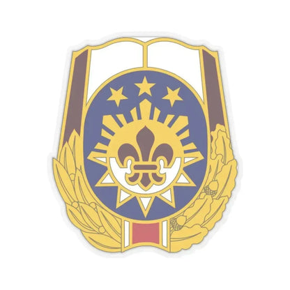 MEDDAC Fort Irwin US (U.S. Army) STICKER Vinyl Kiss-Cut Decal 3 Inch Transparent - The Sticker Space