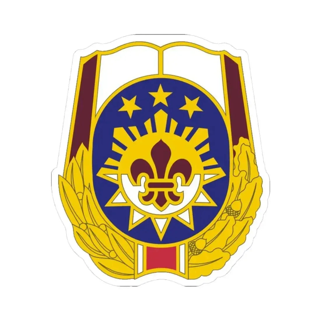 MEDDAC Fort Irwin US (U.S. Army) STICKER Vinyl Kiss-Cut Decal 3 Inch White - The Sticker Space