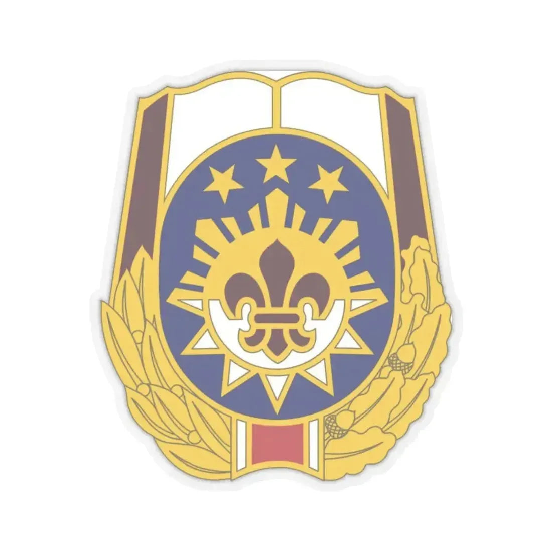 MEDDAC Fort Irwin US (U.S. Army) STICKER Vinyl Kiss-Cut Decal 4 Inch Transparent - The Sticker Space