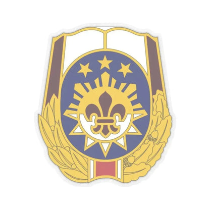 MEDDAC Fort Irwin US (U.S. Army) STICKER Vinyl Kiss-Cut Decal 4 Inch Transparent - The Sticker Space