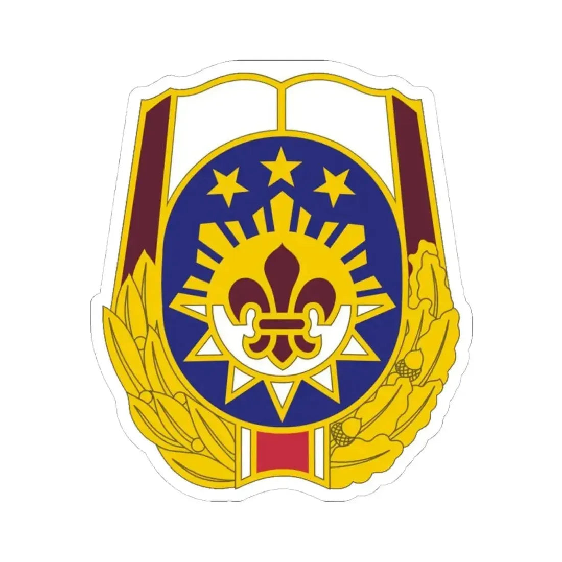 MEDDAC Fort Irwin US (U.S. Army) STICKER Vinyl Kiss-Cut Decal 4 Inch White - The Sticker Space