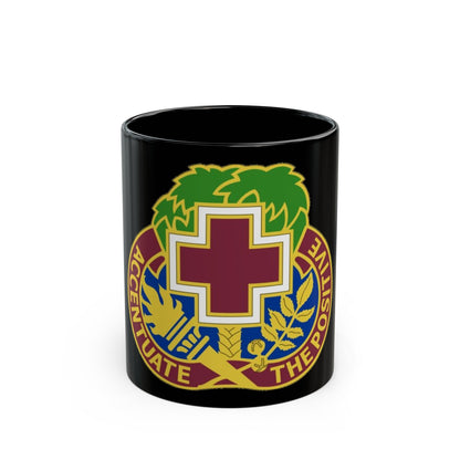 MEDDAC Fort Jackson US (U.S. Army) Black Coffee Mug-11oz-The Sticker Space