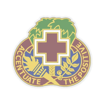 MEDDAC Fort Jackson US (U.S. Army) STICKER Vinyl Kiss-Cut Decal 6 Inch Transparent - The Sticker Space