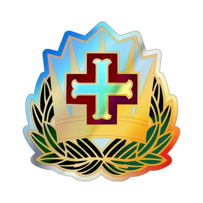 MEDDAC Fort McArthur (U.S. Army) Holographic STICKER Die-Cut Vinyl Decal 5 Inch Holographic - The Sticker Space