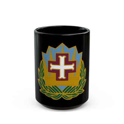 MEDDAC Fort McArthur US (U.S. Army) Black Coffee Mug-15oz-The Sticker Space