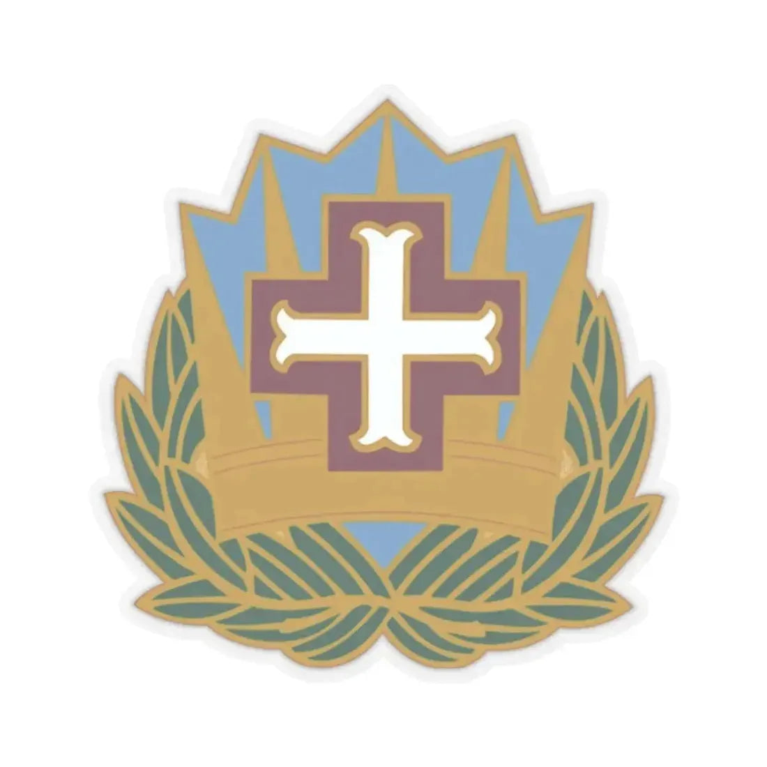 MEDDAC Fort McArthur US (U.S. Army) STICKER Vinyl Kiss-Cut Decal 2 Inch Transparent - The Sticker Space