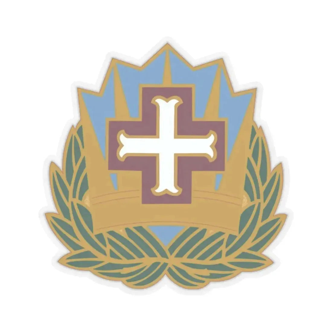 MEDDAC Fort McArthur US (U.S. Army) STICKER Vinyl Kiss-Cut Decal 3 Inch Transparent - The Sticker Space