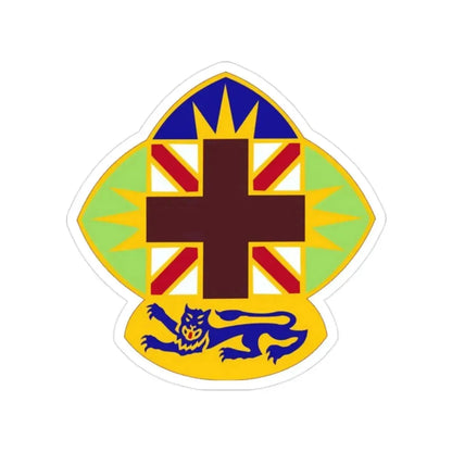 MEDDAC Fort McClellan (U.S. Army) Transparent STICKER Die-Cut Vinyl Decal 2 Inch - The Sticker Space