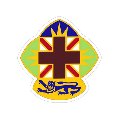 MEDDAC Fort McClellan (U.S. Army) Transparent STICKER Die-Cut Vinyl Decal 6 Inch - The Sticker Space