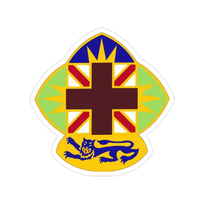 MEDDAC Fort McClellan (U.S. Army) Transparent STICKER Die-Cut Vinyl Decal - The Sticker Space