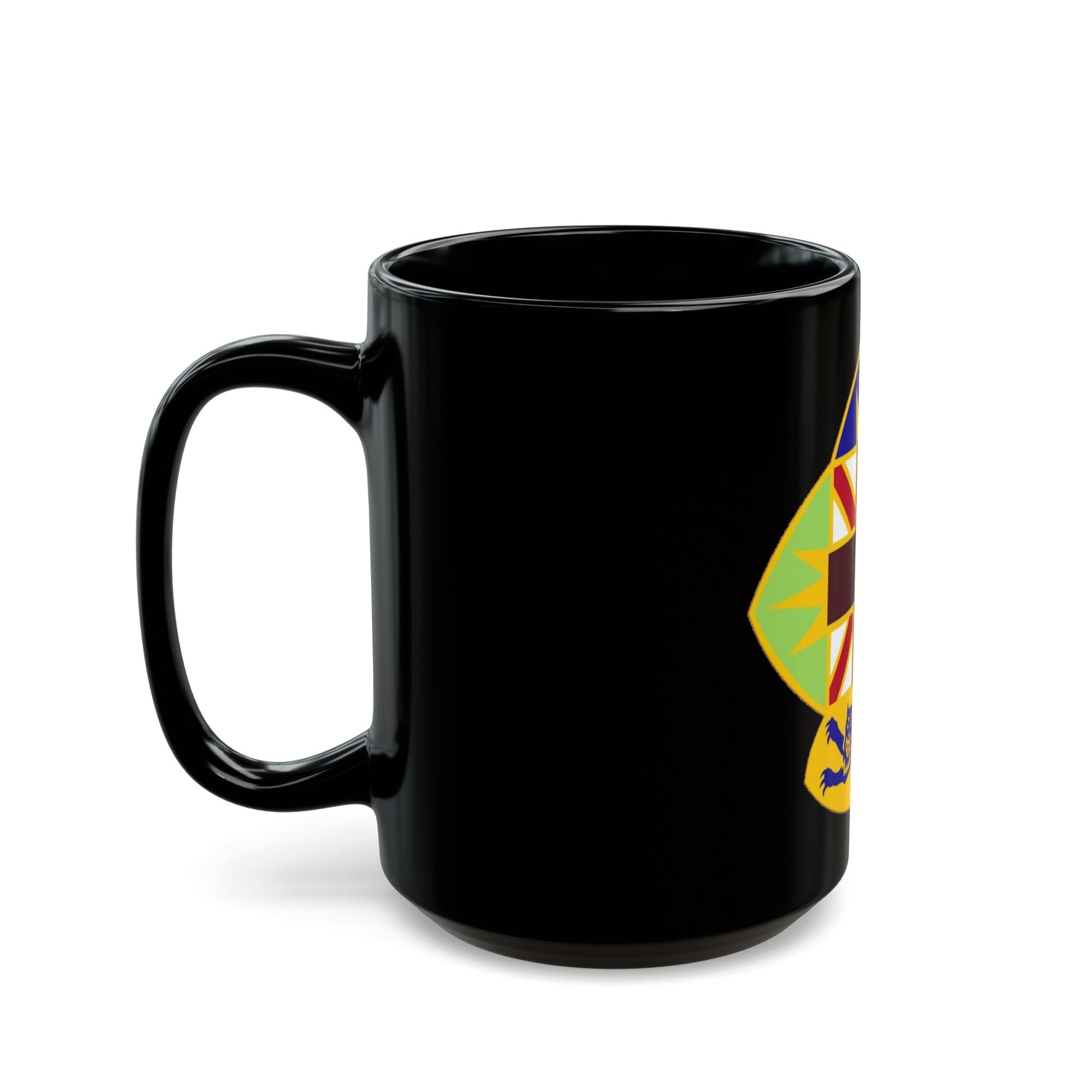 MEDDAC Fort McClellan US (U.S. Army) Black Coffee Mug-The Sticker Space